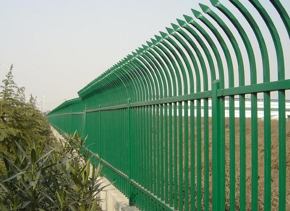 专业生产 锌钢围墙护栏 锌钢栅栏 小区镀锌方管 锌钢护栏网