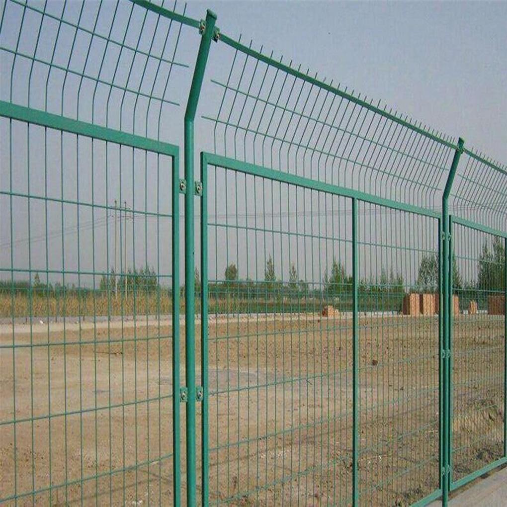 护栏网厂家 带边框护栏网1.8米X3米 绿色护栏网现货