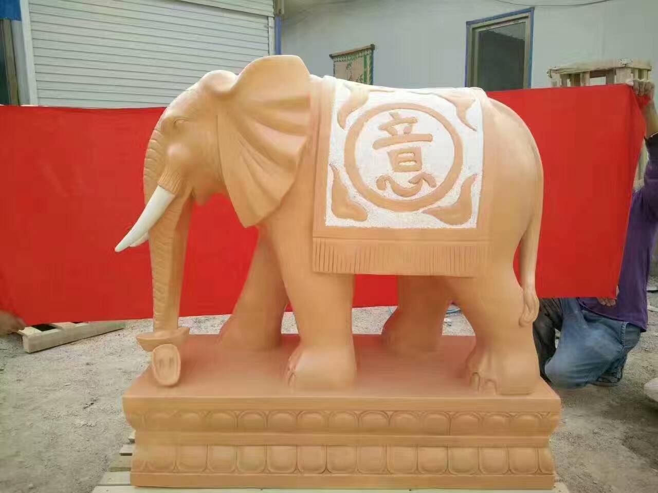唐山石雕大象报价 石雕大象厂家