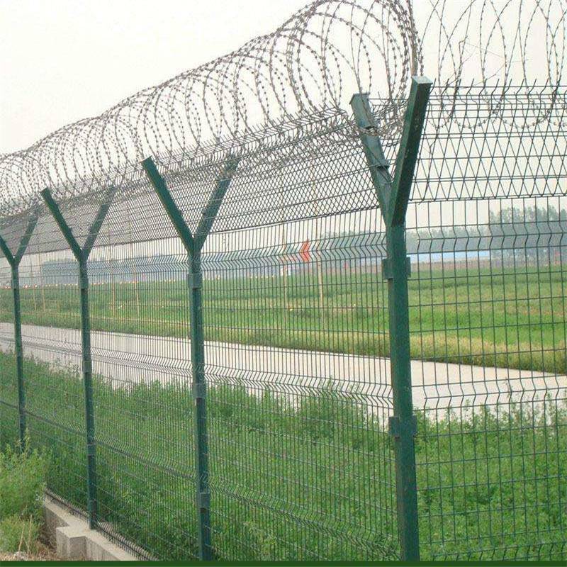 安平旺丰监狱护栏网 警戒隔离栅 防攀爬金属隔离网墙厂价直销