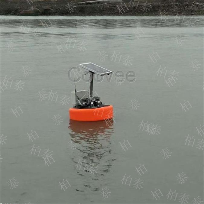 养殖区域浮漂式在线水质检测站浮体 水泵安装塑料浮体