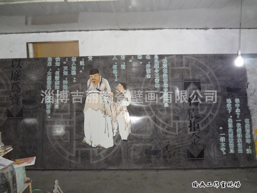 山东寺庙陶瓷宣传画价格 淄博吉丽陶瓷壁画供应
