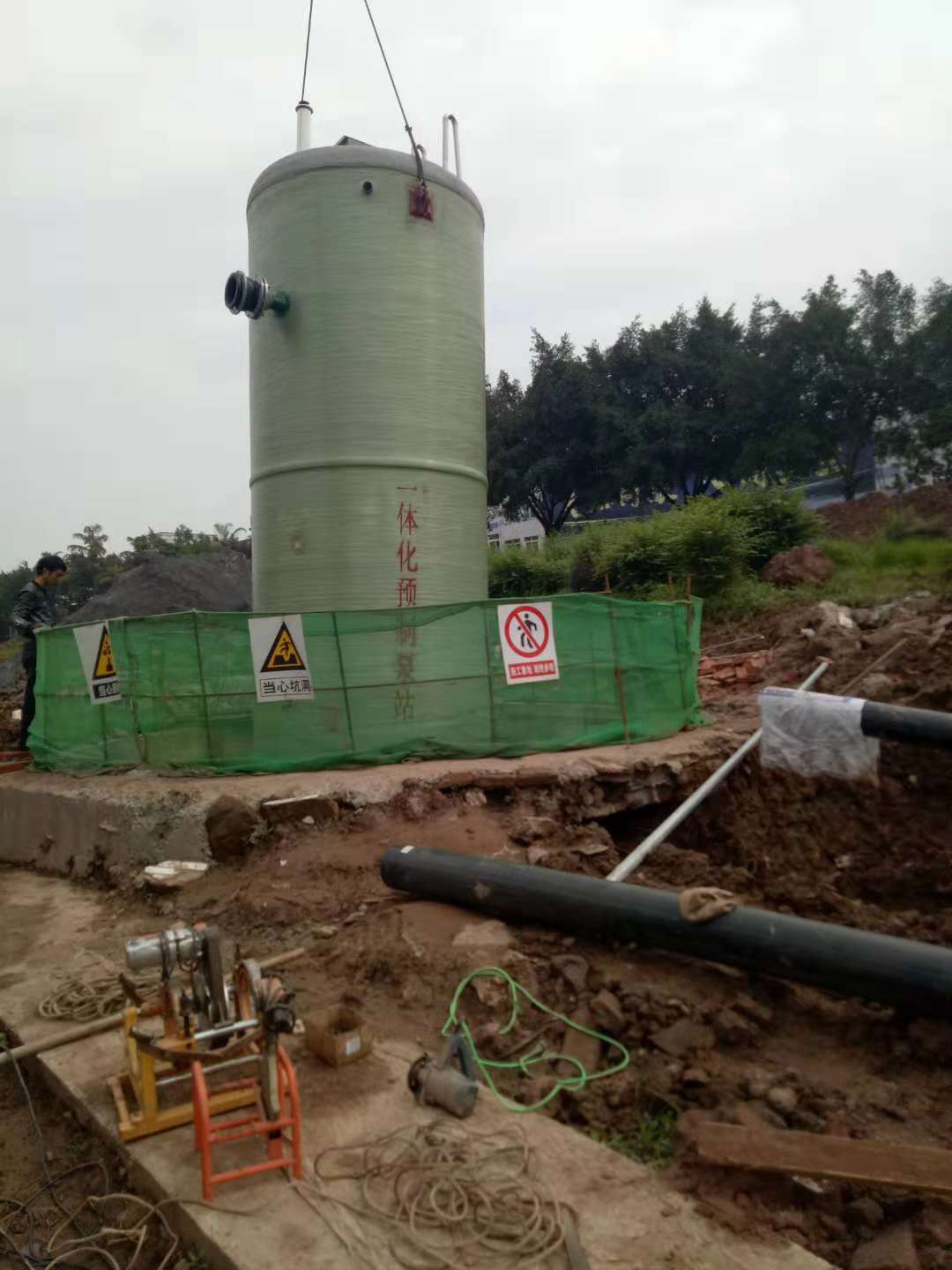 潍坊成品不锈钢泵站价格 大型污水提升设备 不锈钢污水提升泵站