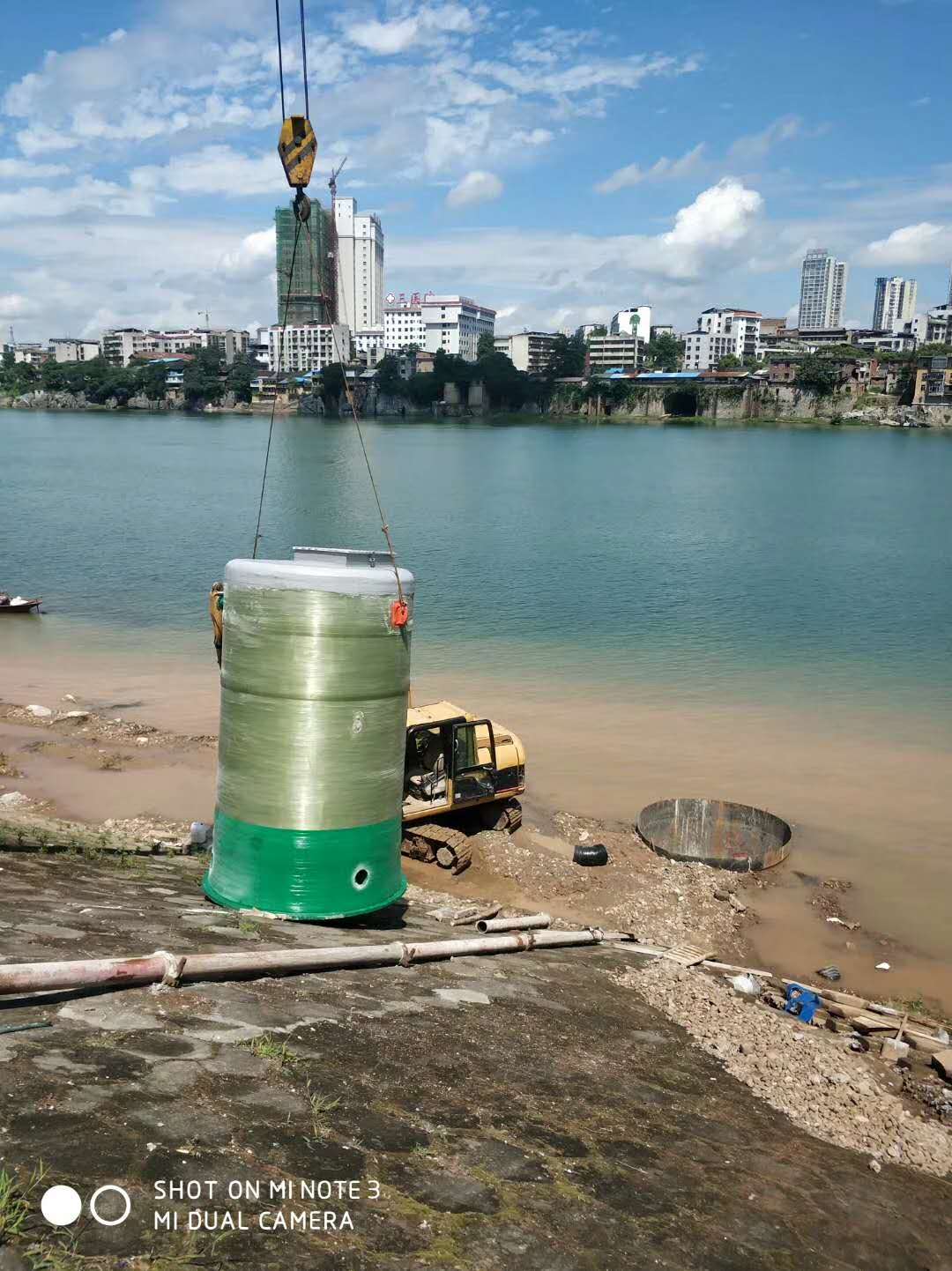 黔南一体化智能雨污分流截流井设备 一体化雨污分流泵站