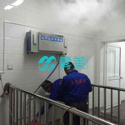 上海雾美-壁挂人员超声波消毒通道