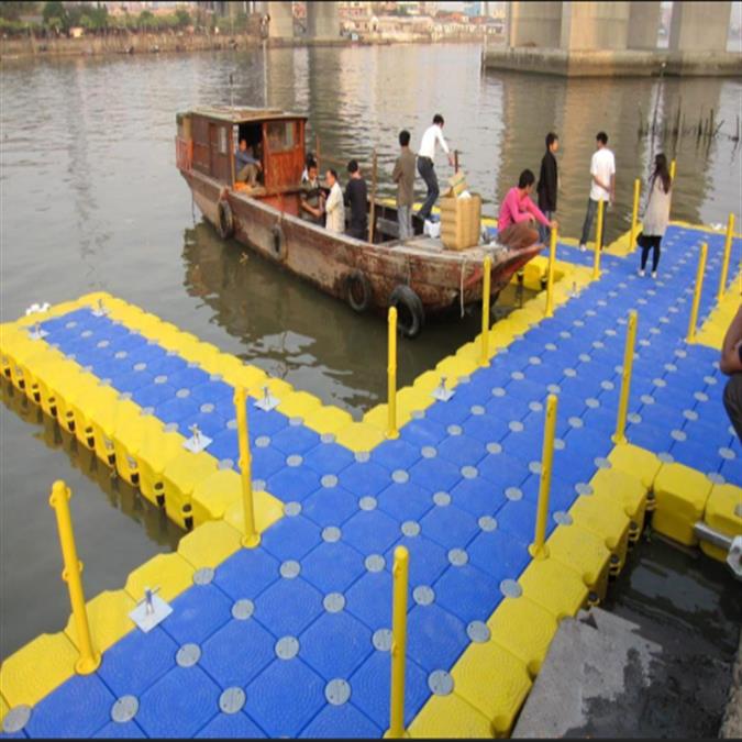 栈桥码头用塑料浮箱批发销售