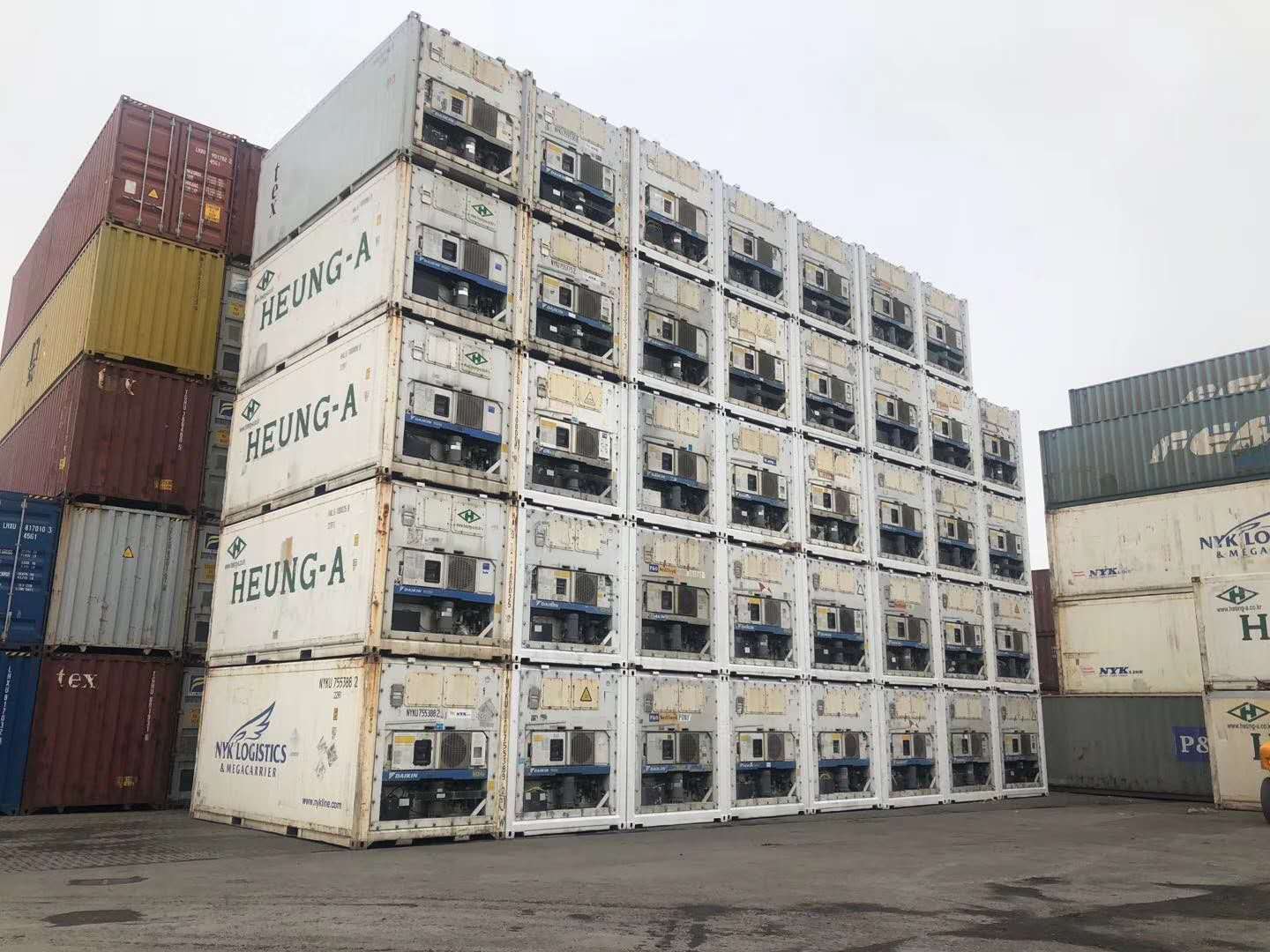 二手6米标准海运冷藏集装箱现货出售 租赁