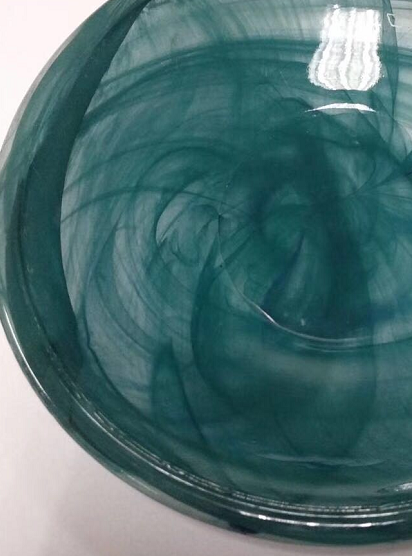 孔雀绿彩 800-1000度玻璃云彩粉