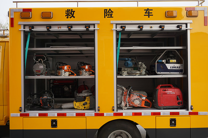 汕德卡大型抢险救援车 全304不锈钢车身 大排量排水抢险车