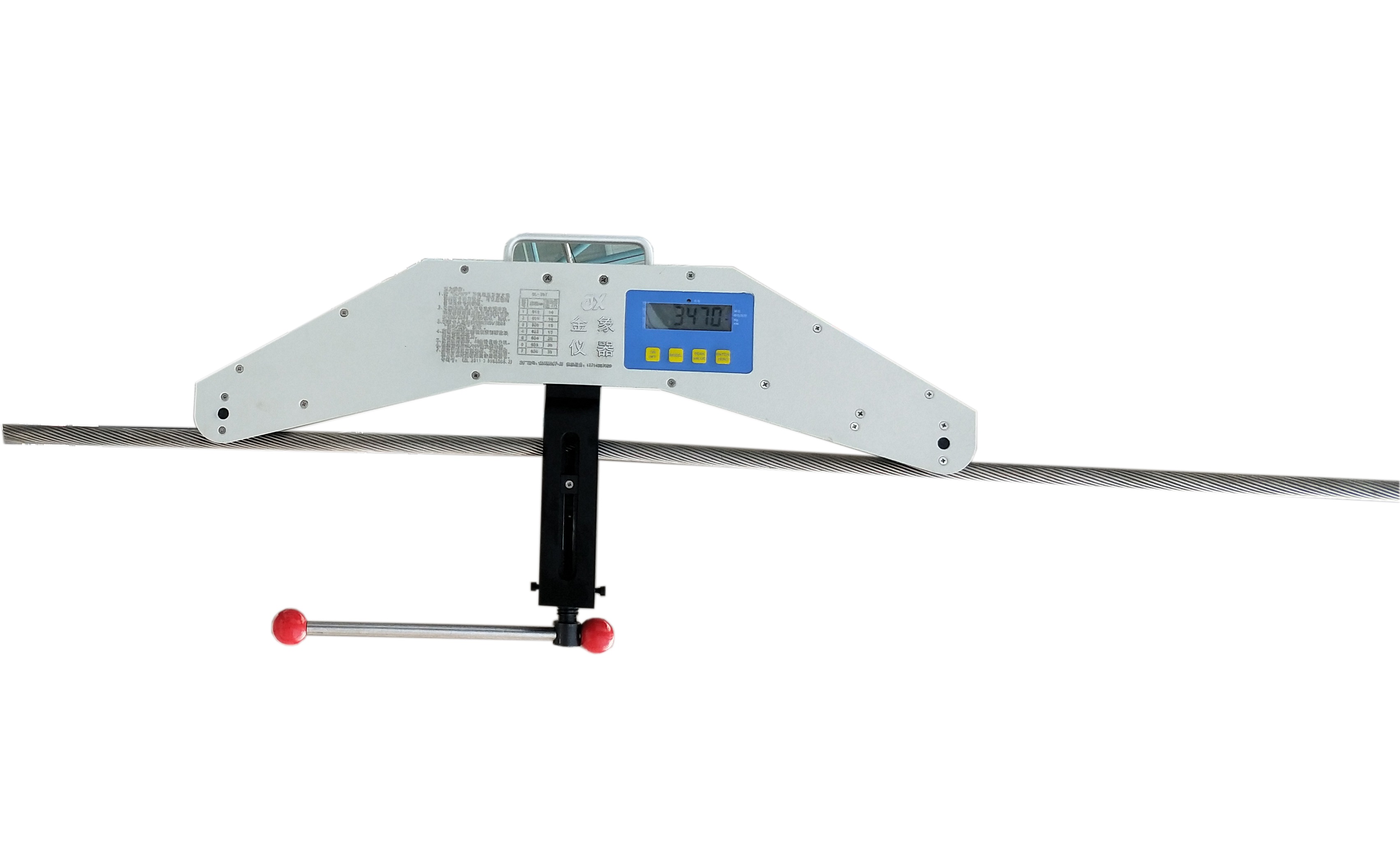 绳索张力检测仪 拉线张力仪 预应力钢绞线测力仪