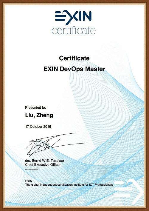 DevOps Professional/Master认证