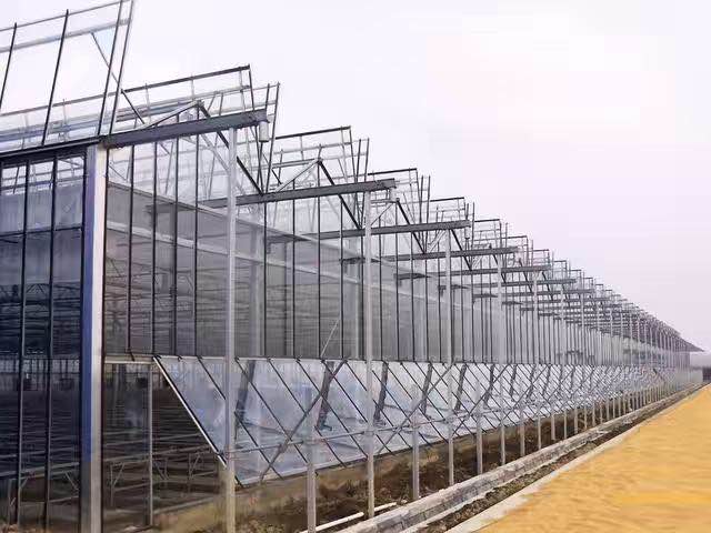 宿迁品质温室遮阳拉幕系统安装运行原理 玻璃温室遮阳