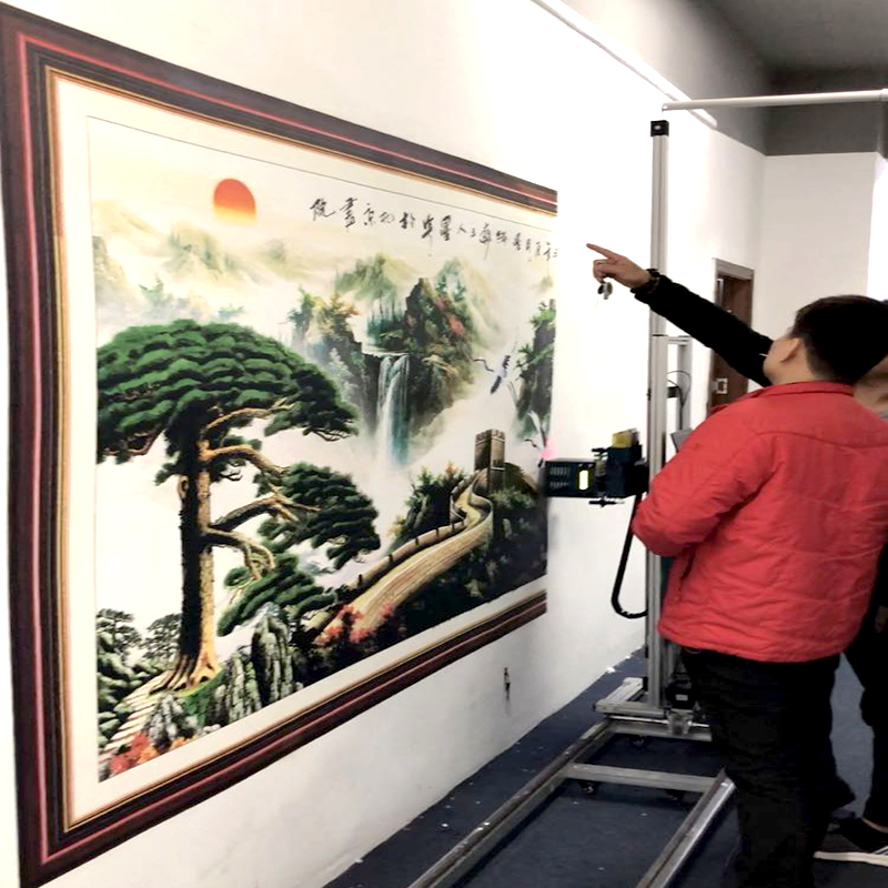 深圳弘彩数码科技有限公司大型墙体打印设备彩绘机
