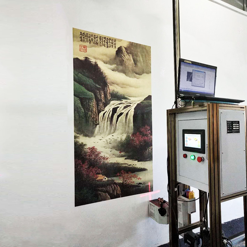 深圳弘彩数码大型墙体喷绘打印设备