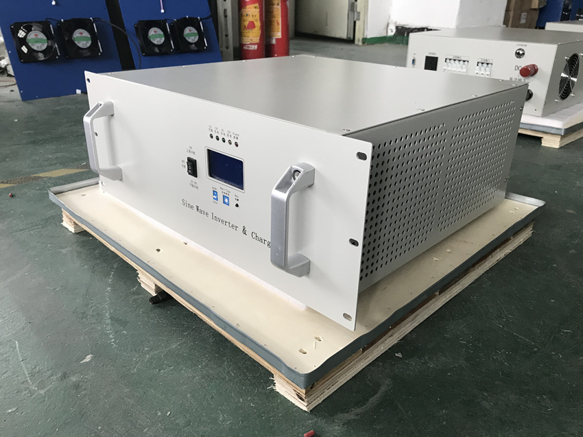 粤兴电力YX-6KW机架式逆变器DC48V72V多功能逆变器