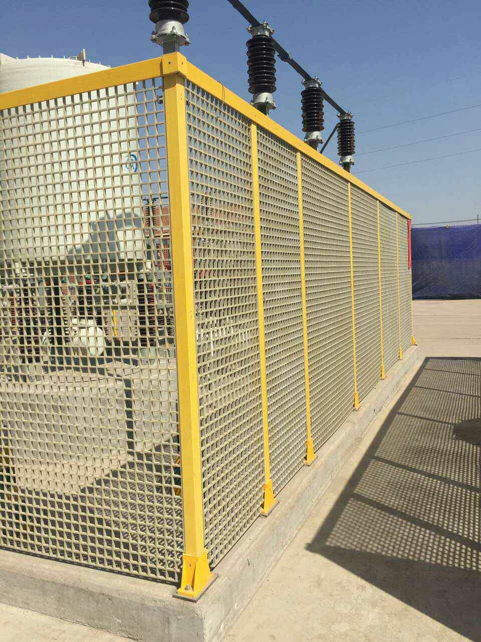 鞍山现货玻璃钢变压器围栏 玻璃钢变压器护栏 可加工定制