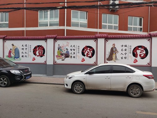 南阳文化墙彩绘发布 信息推荐 南阳墙体广告制作中心