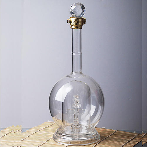 玻璃工艺酒瓶|内华表玻璃酒瓶|工艺玻璃酒瓶生产厂家