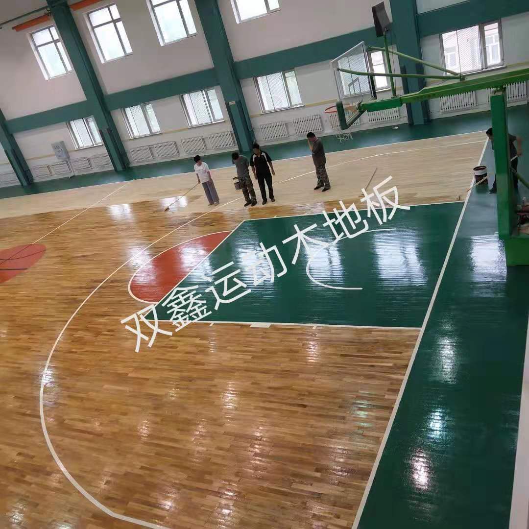 廊坊A级篮球馆木地板厂 双鑫