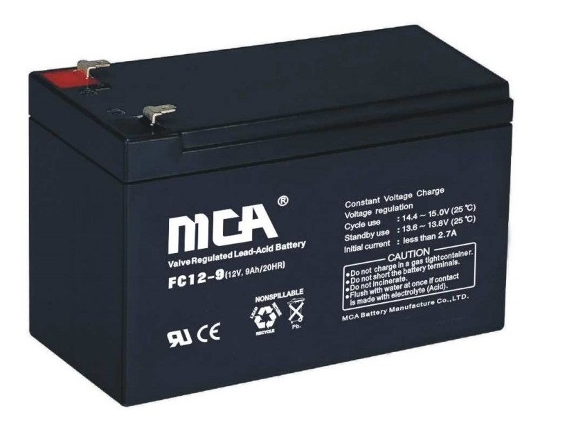 MCA蓄电池FC12-26批发包邮