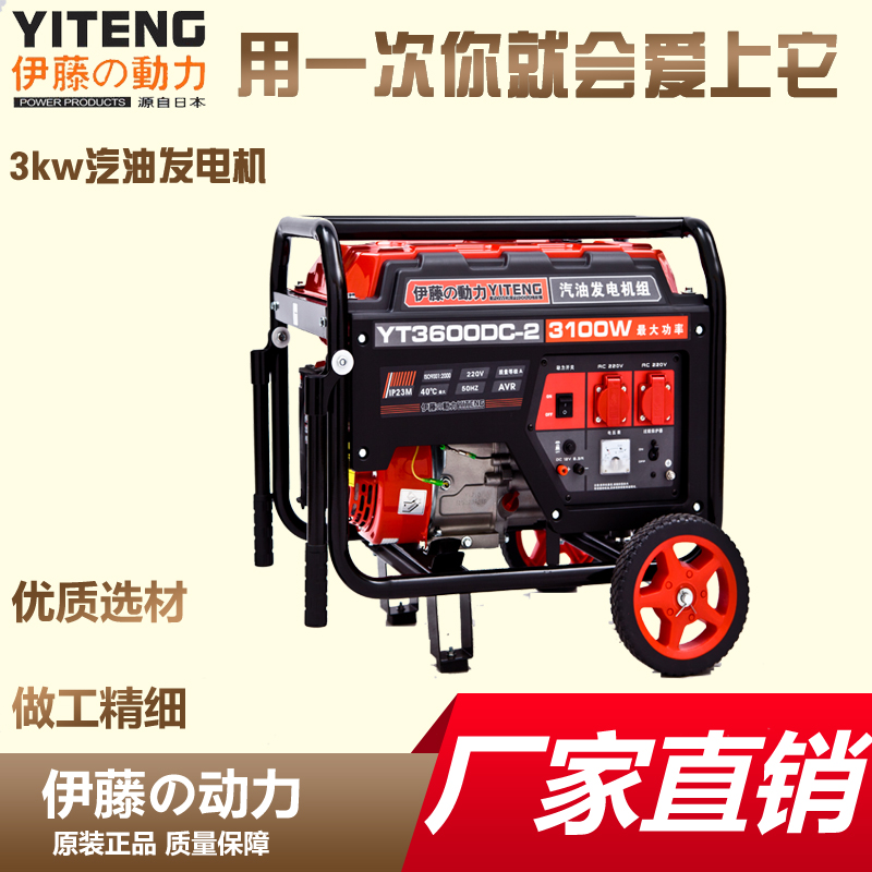 便携式发电机YT3600DC-2