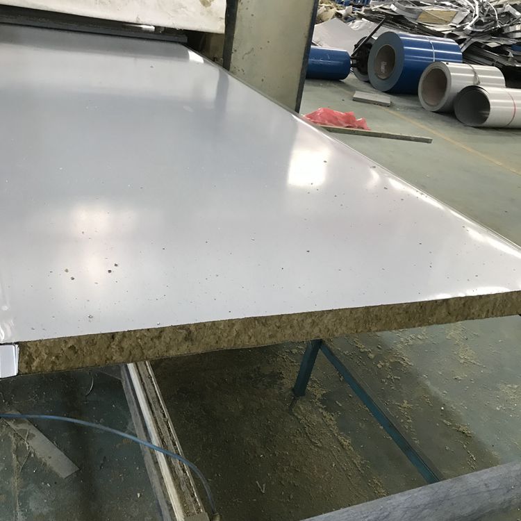 机制玻镁板 岩棉净化板 食品车间用夹芯洁净板 安装便捷