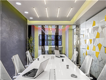黄江办公室装修公司，办公室装修墙面颜色设计，东莞装修公司