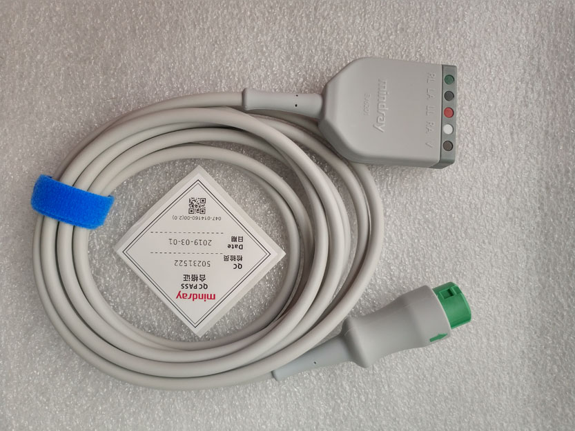 12针3/5导分体式心电主电缆IEC/AHA 除颤型 EV6201