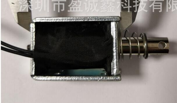 YU0837L钱箱收款机用直流框架式电磁铁电磁阀螺线管深圳厂家生产