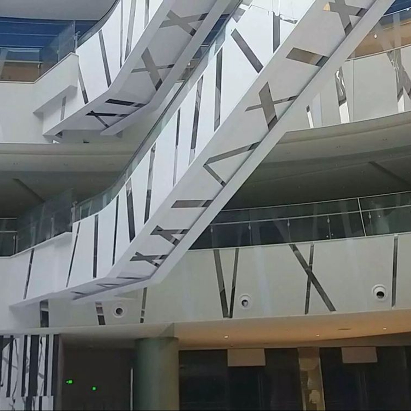 山东青岛商场铝单板 外墙立面铝平板