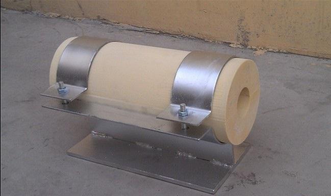 定制生产管托高强度防腐隔热环石棉隔热隔热管托支架蒸汽管道管托
