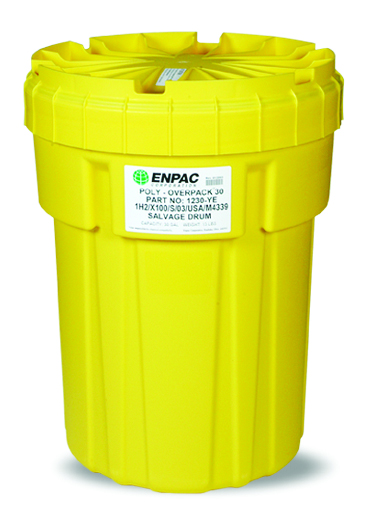 30加仑泄漏应急处理桶 有毒物质密封桶