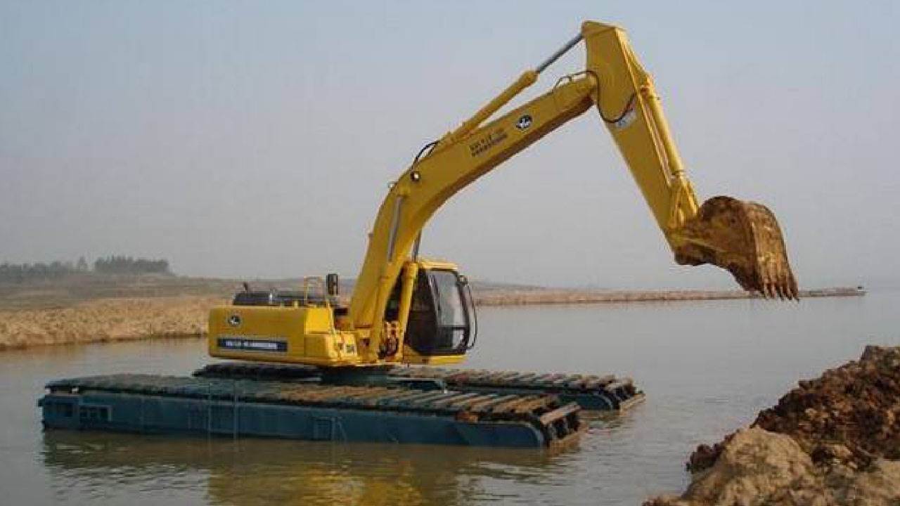 武汉有水路挖掘机租赁公司