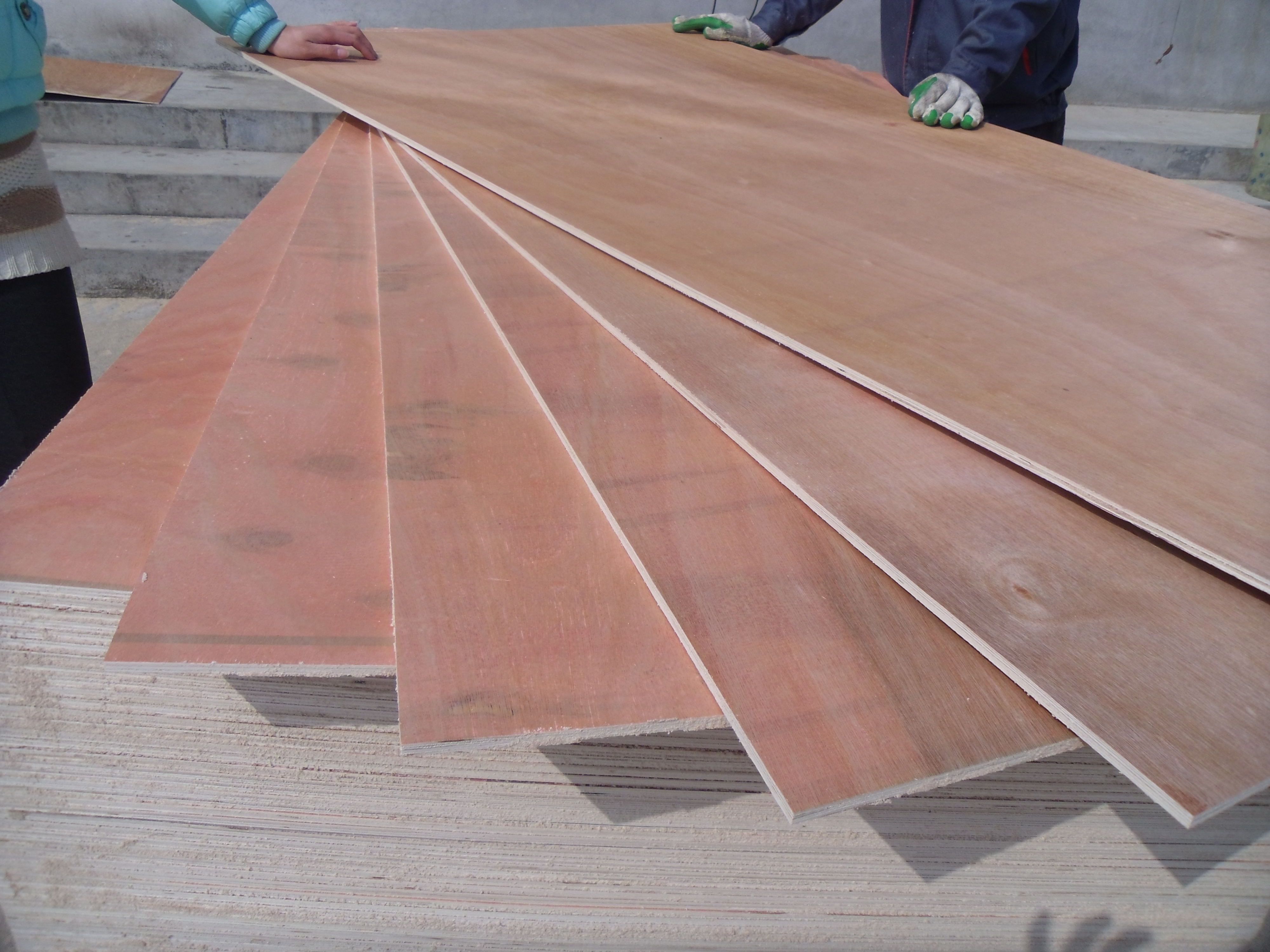 单面桃花芯胶合板 多规格胶合板 木板材