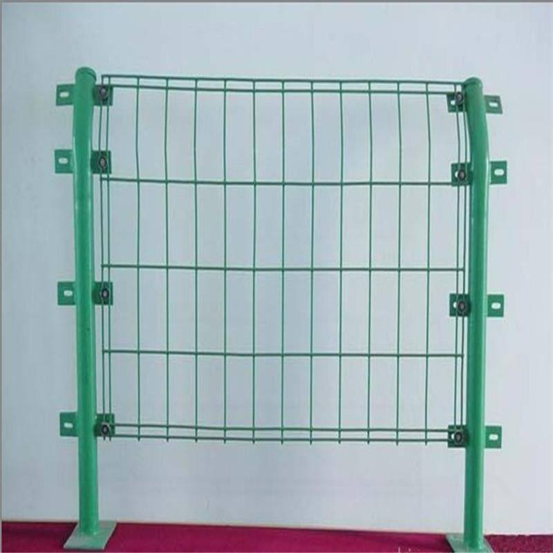 厂家直销园林场地防护网绿色围网双边防护栏