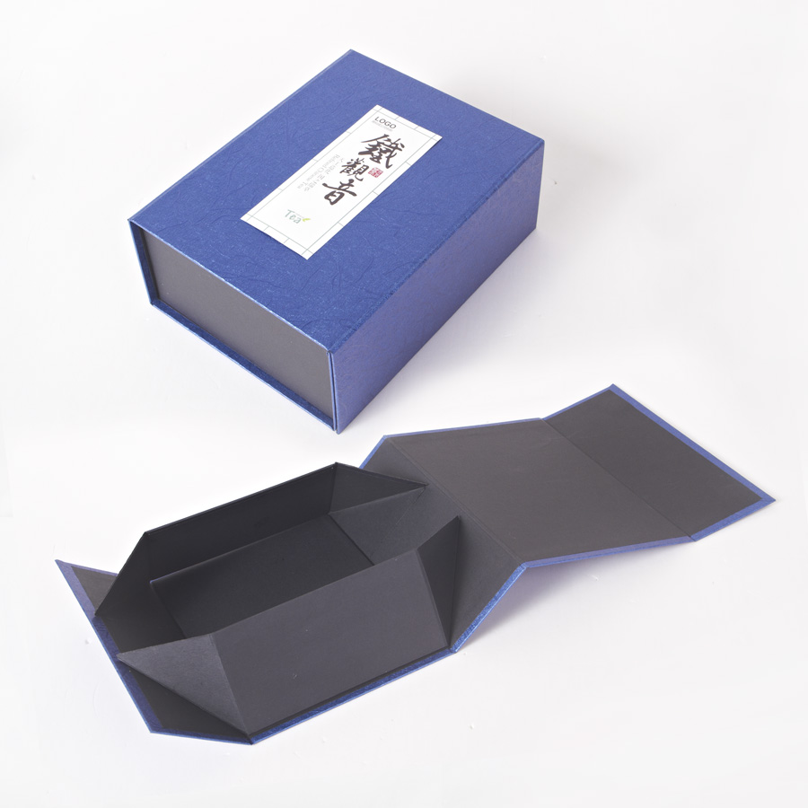 广州折叠盒厂家专业定制茶叶礼品包装盒