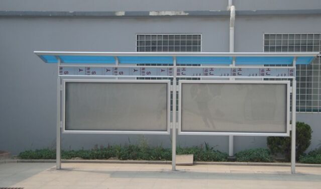 挂墙前开式通告栏制作 现货安装方法