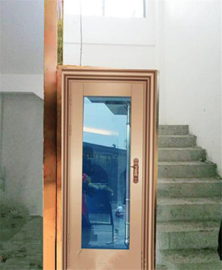 室内别墅电梯小型家用三层楼道观光电梯