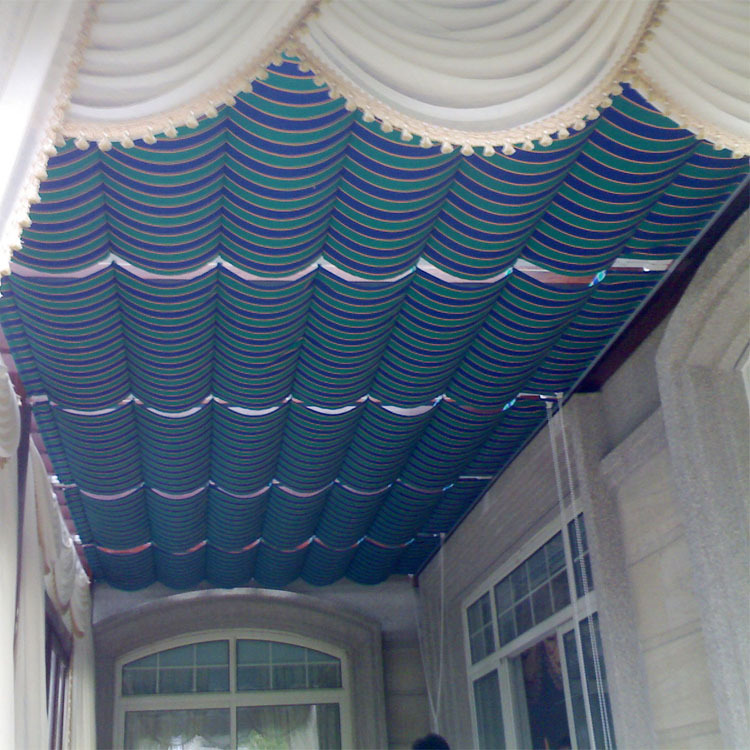 上海厂家直销铝合金防水翻板百叶遮阳折叠电动