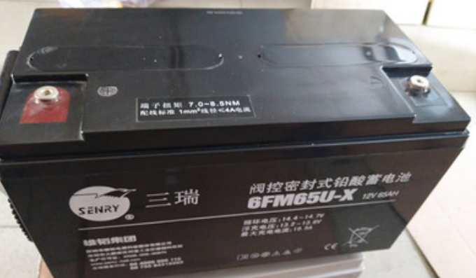 SENRY蓄电池6FM65、12v65ah三瑞厂家销售