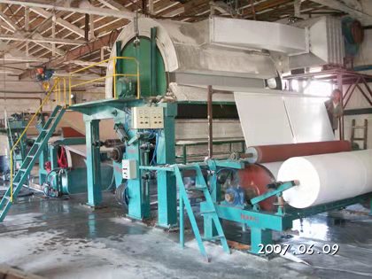 厂家直销造纸机械-中顺-纸浆造纸设备-原纸加工机器