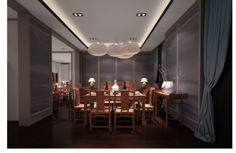 青岛室内餐饮区设计