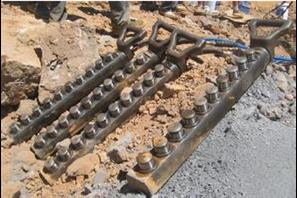 杭州分裂机基坑开挖岩石劈裂器一天开多少吨 劈裂棒