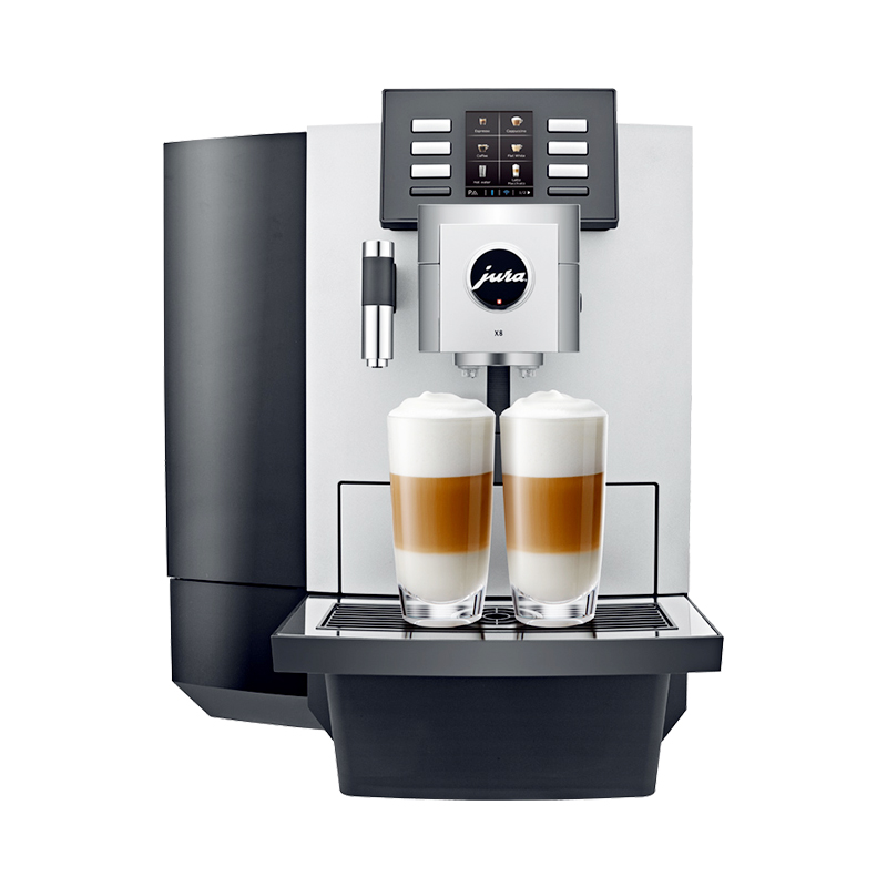 JURA/优瑞 X8全自动咖啡机进口意式现磨咖啡机商用花式