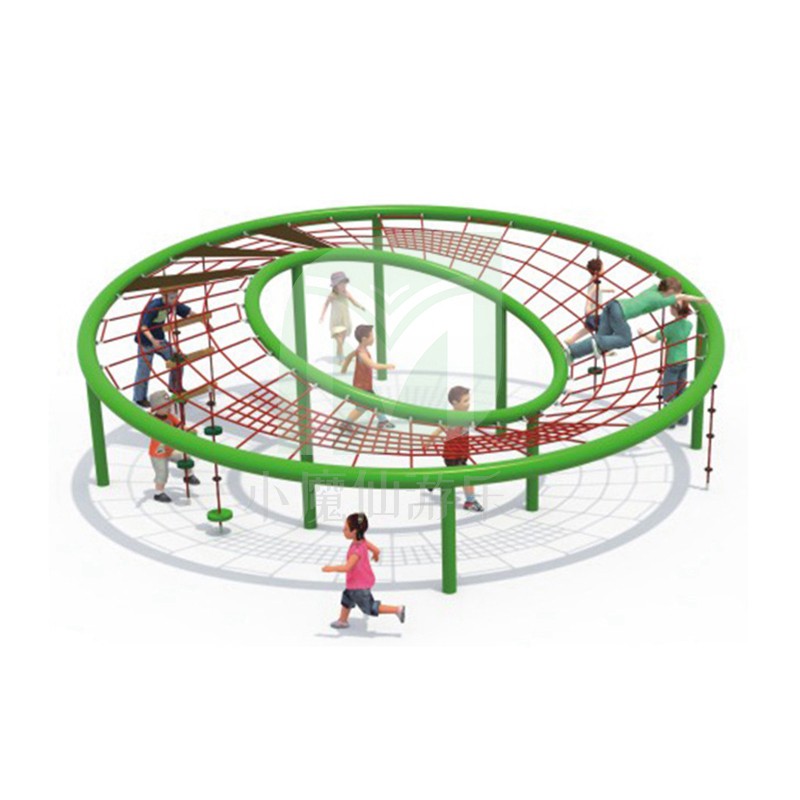 小魔仙儿童游乐设施 户外儿童攀爬网 主题大型攀爬拓展设备厂家定制