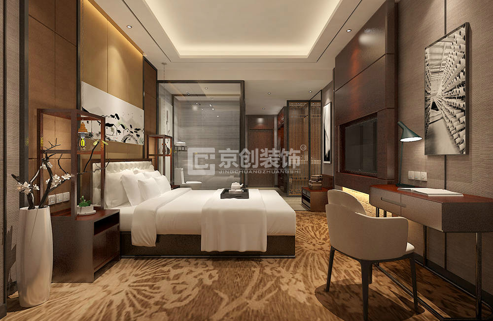 高档酒店客房怎样设计装修，郑州酒店设计公司