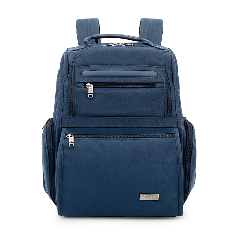 新款双肩包男士背包电脑包休闲出差旅游潮流简约旅行袋大容量