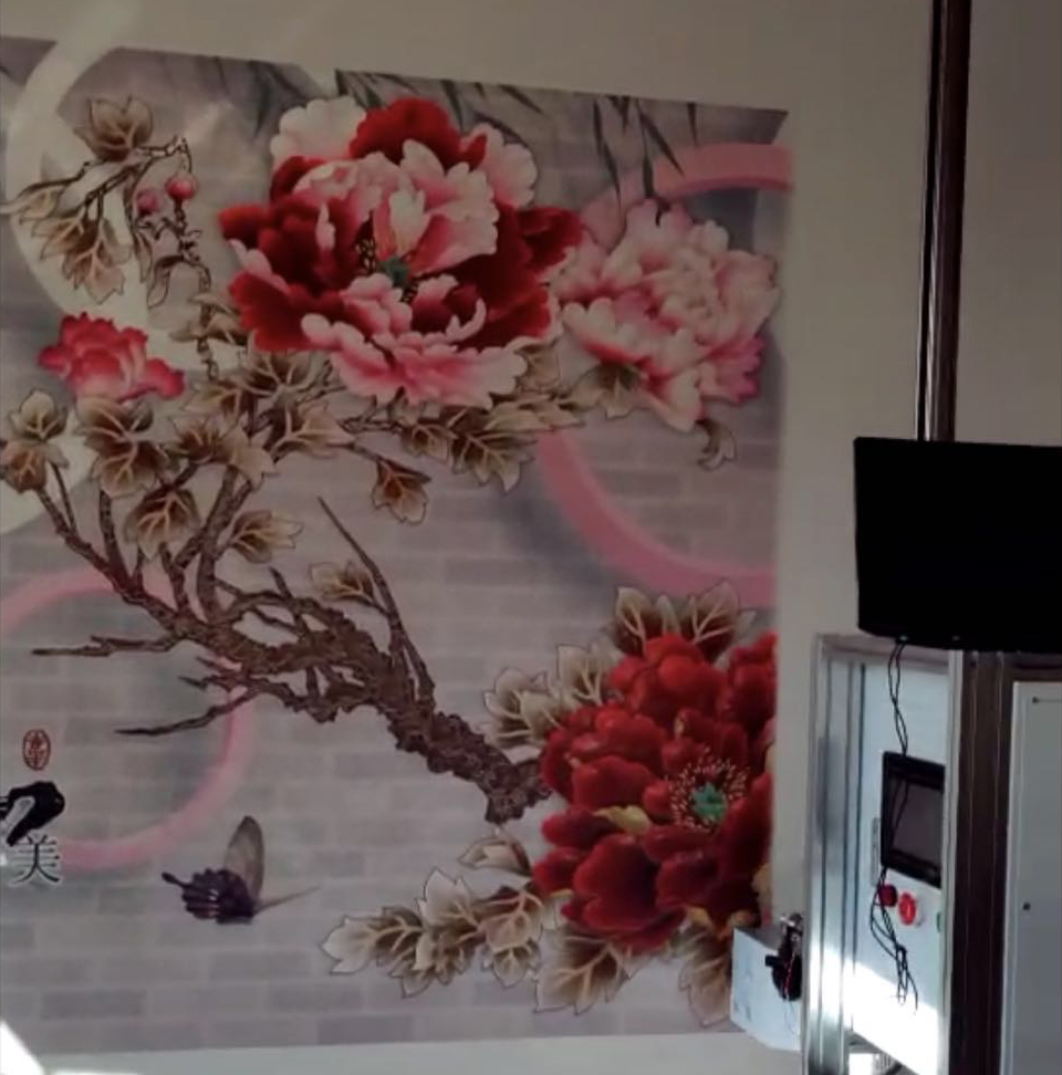 3d墙绘机墙画机器绘画自动喷绘机墙体广告彩绘绘图设备