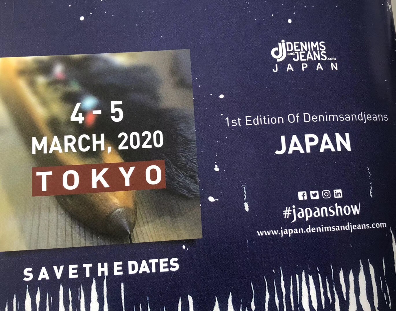 2020年**届日本东京专业牛仔展开展了 Denims and Jeans