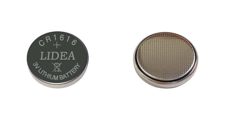 LIDEA品牌电池CR1616高容量50mAh生产厂家